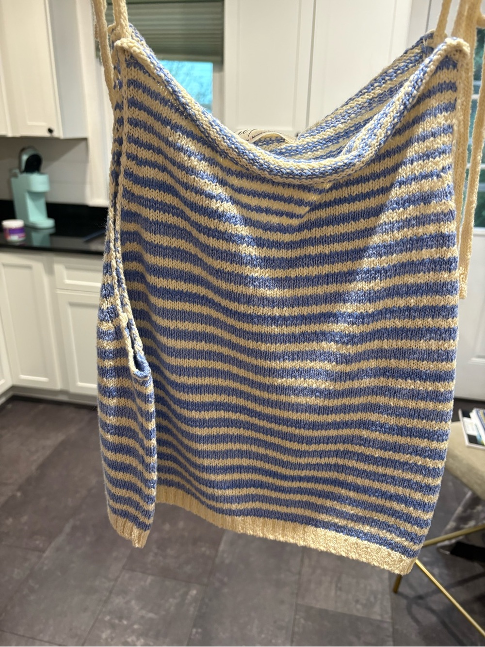 Free People Knit Striped Tank, NWOT never worn! Size Med
